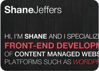 Shane Jeffers - Web Designer/Developer